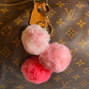 Bag / Purse Pompoms Charm #132